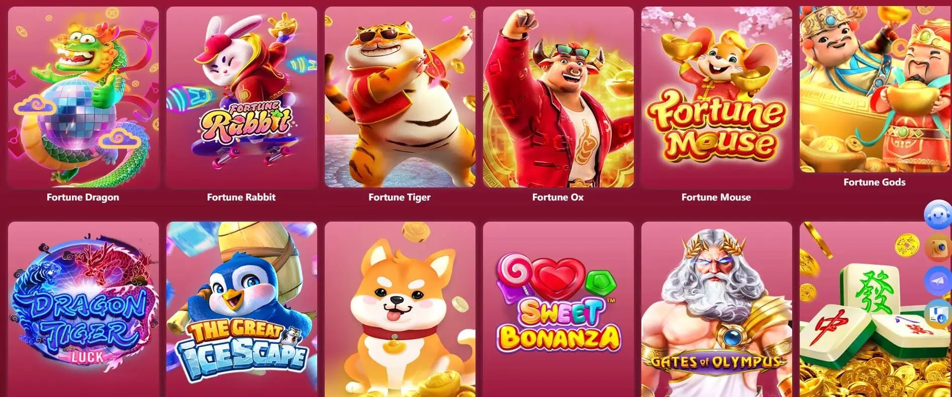 tes110 slot jackpot progresif besar dari berbagai provider terpercaya Microgaming dan Pragmatic Play